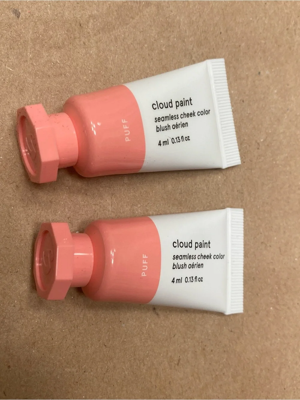 2 x glossier cloud paint 4ml
